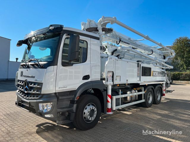 автобетононасос Putzmeister BSF 36/4  на шасі Mercedes-Benz AROCS 2640 6x4 EURO6 POMPA DO BETONU PUTZMEISTER 36-4 M