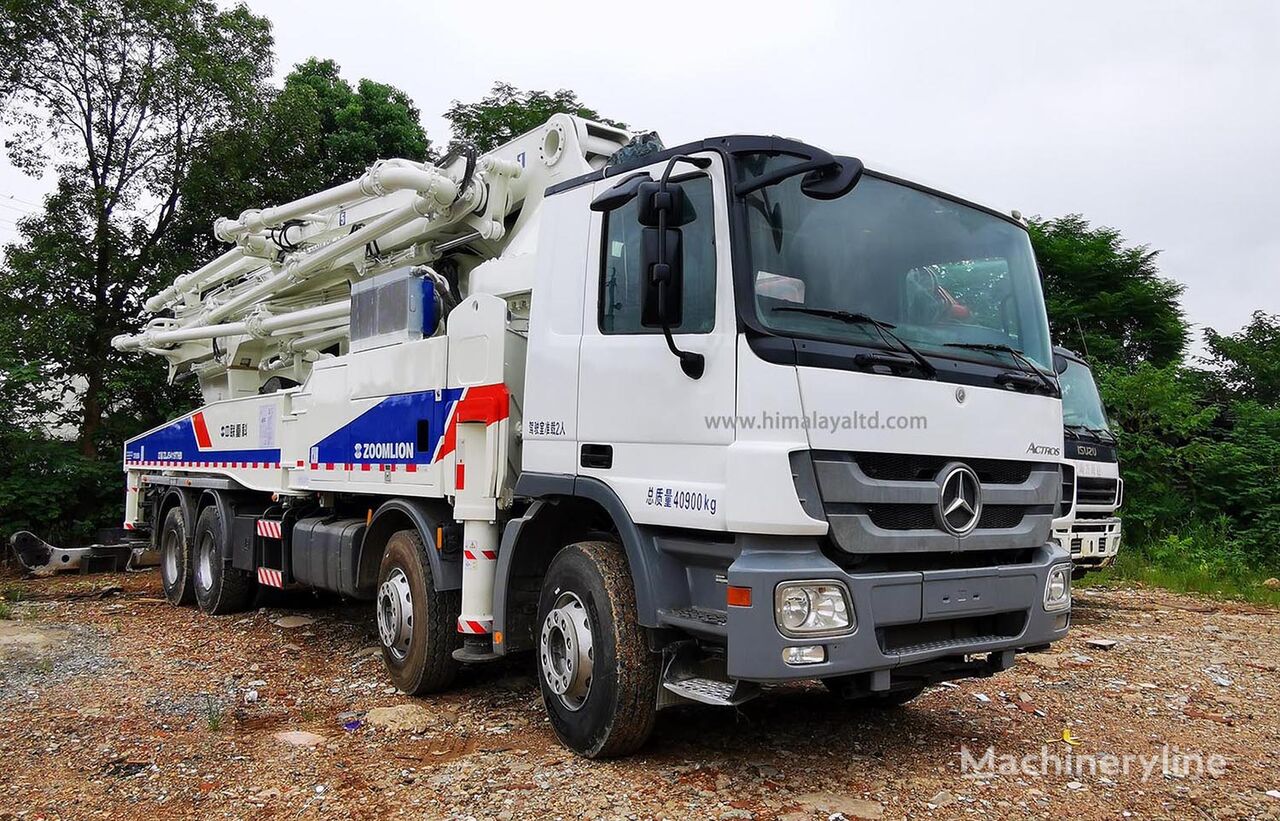 автобетононасос Zoomlion 48m X-6RZ 2011 Euro 3 на шасі Mercedes-Benz Actros 4141