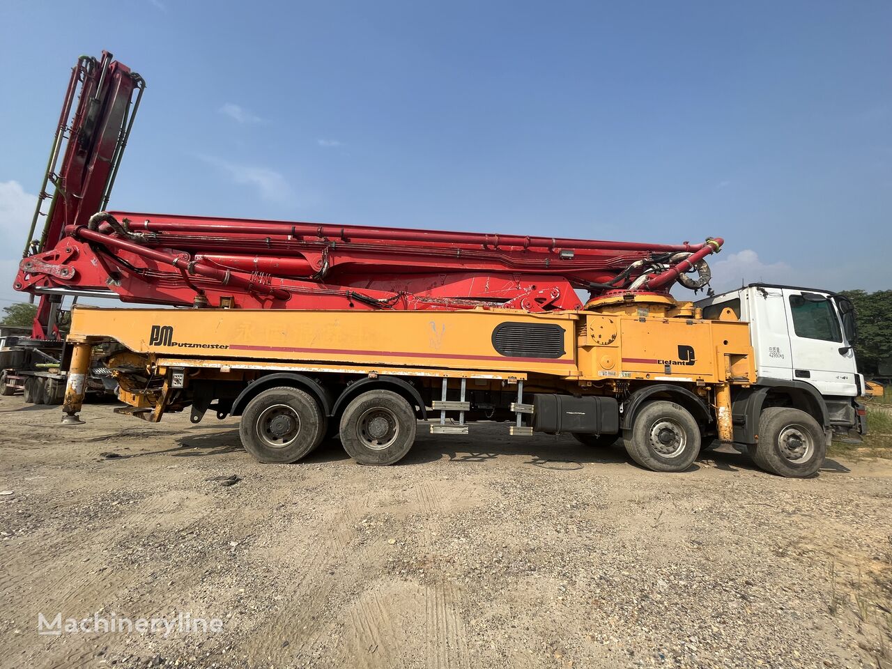 автобетононасос Putzmeister 42 Meters concrete pump truck