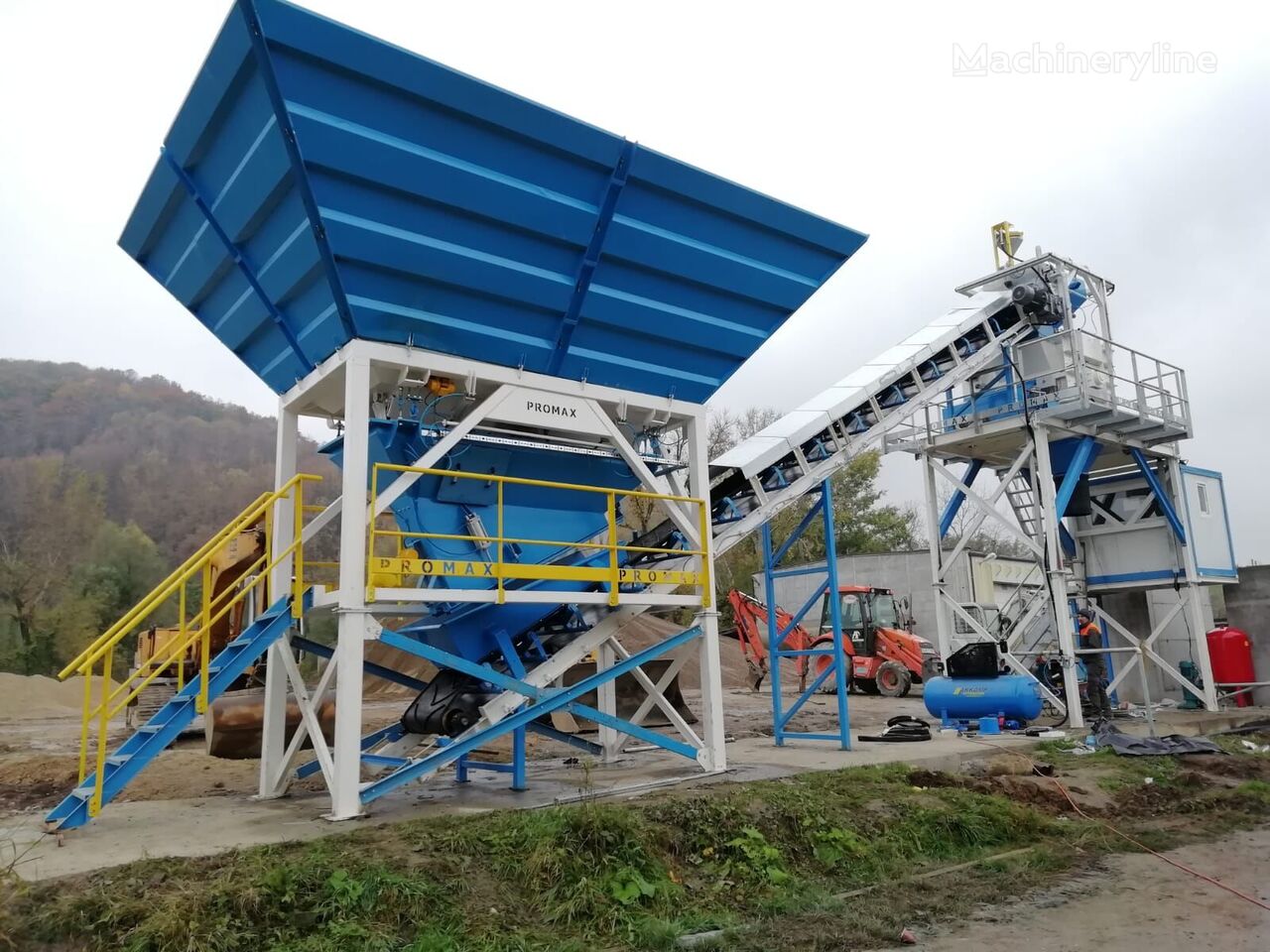новий бетонний завод Promax Compact Concrete Batching Plant PROMAX C60 SNG PLUS (60m³/h)