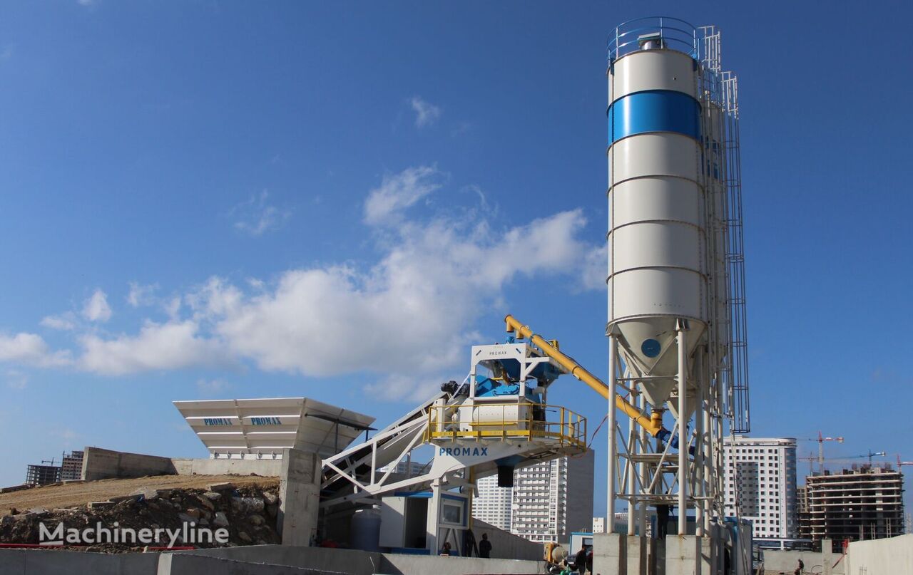 новий бетонний завод Promax  Mobile Concrete Batching Plant M100-TWN (100m3/h)