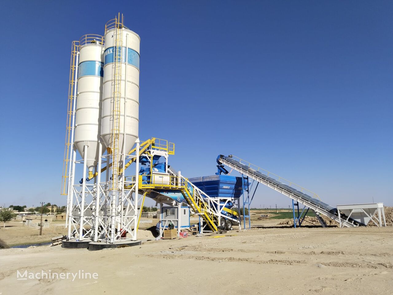 новий бетонний завод Promax Mobile Concrete Batching Plant M120-TWN (120m3/h)