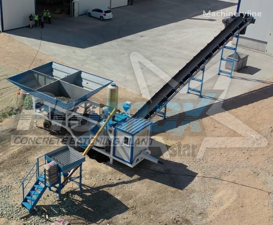 новий бетонний завод Promax Mobile Concrete Batching Plant M35-PLNT (35m3/h)