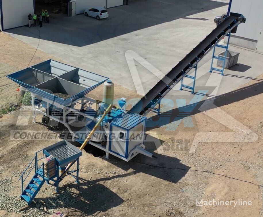 новий бетонний завод Promax Mobile Concrete Batching Plant M35-PLNT (35m3/h)