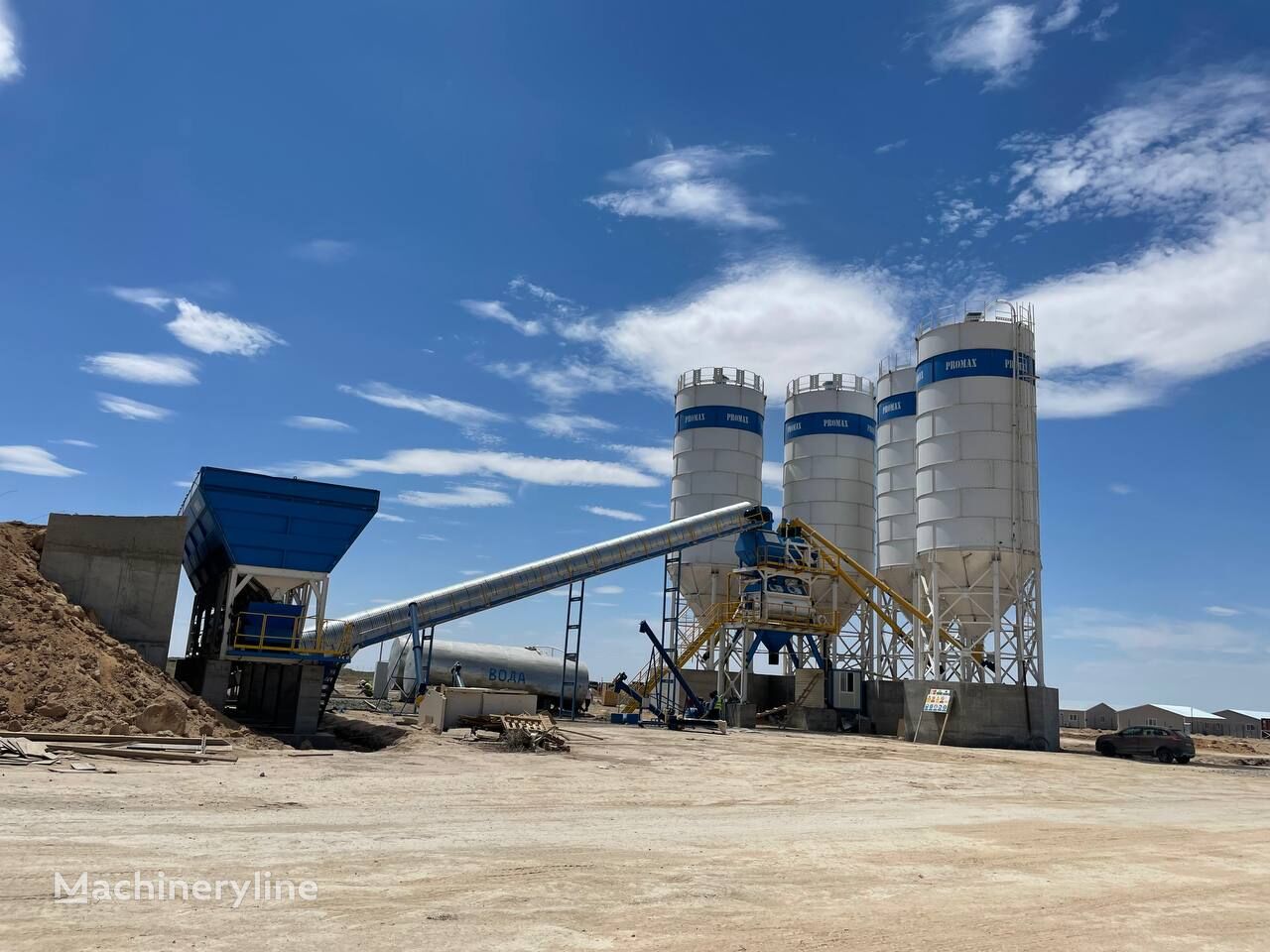 новий бетонний завод Promax STATIONARY Concrete Batching Plant S160-TWN / S200-TWN