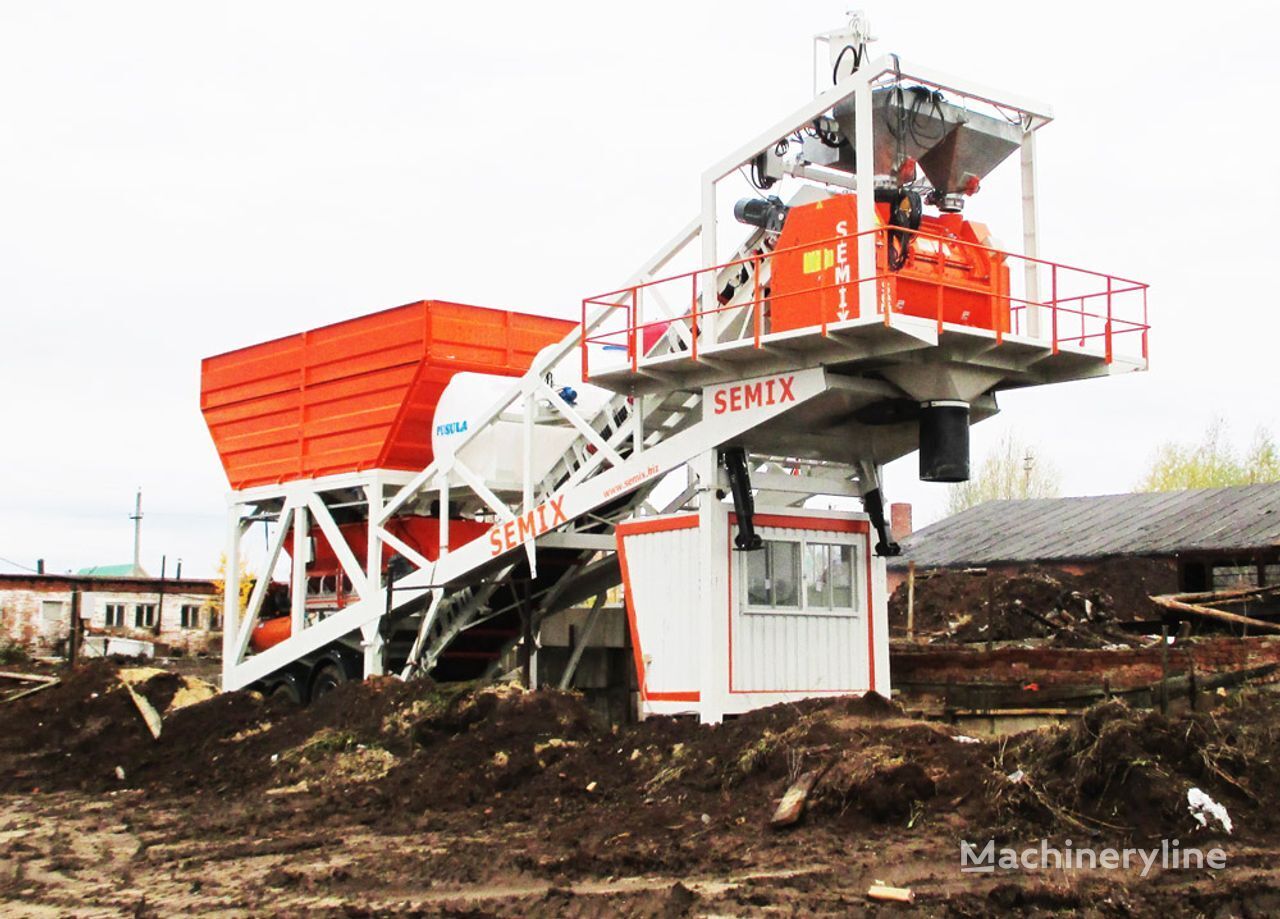 новий бетонний завод Semix  Mobile 60 V MOBILE CONCRETE BATCHING PLANTS 60m³/h