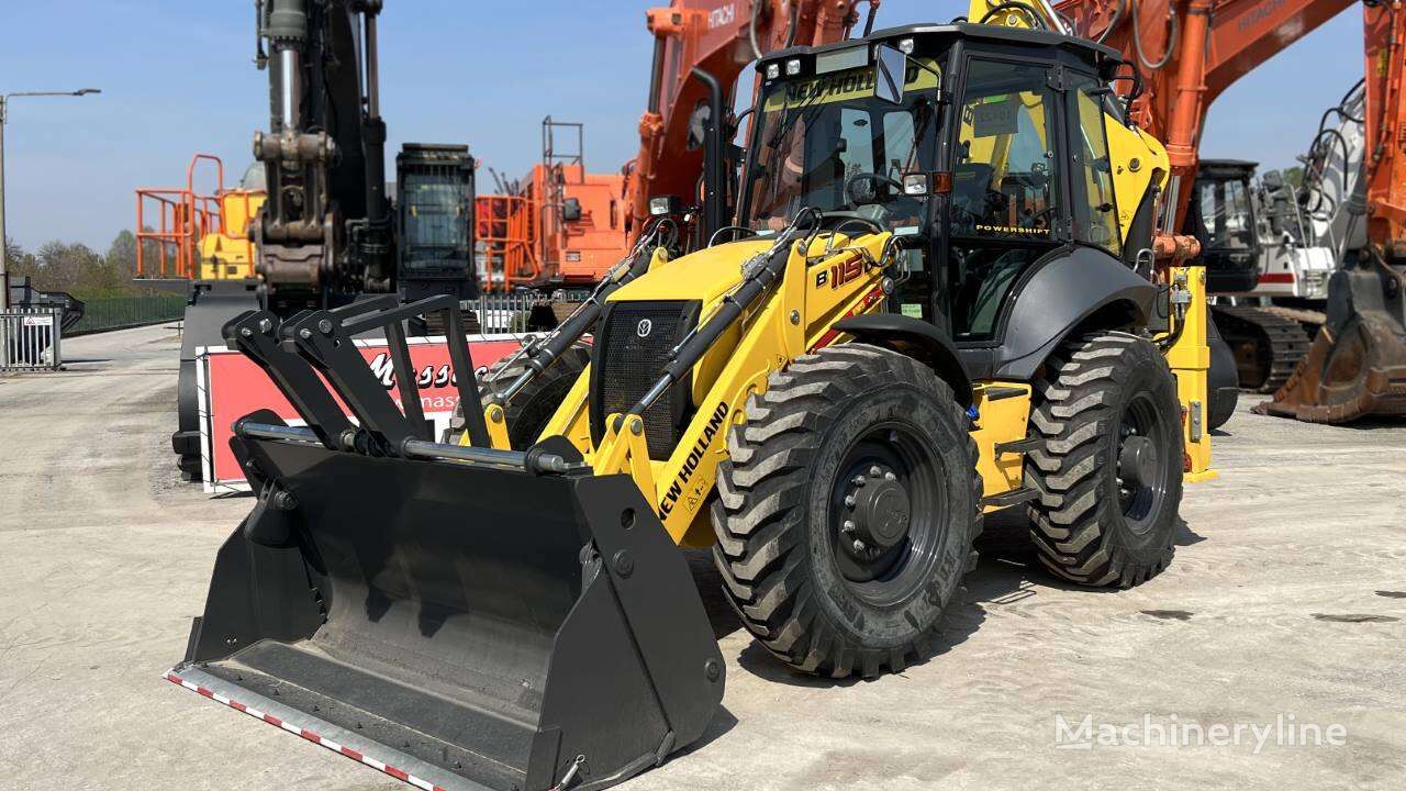 екскаватор-навантажувач New Holland B115D 4X4