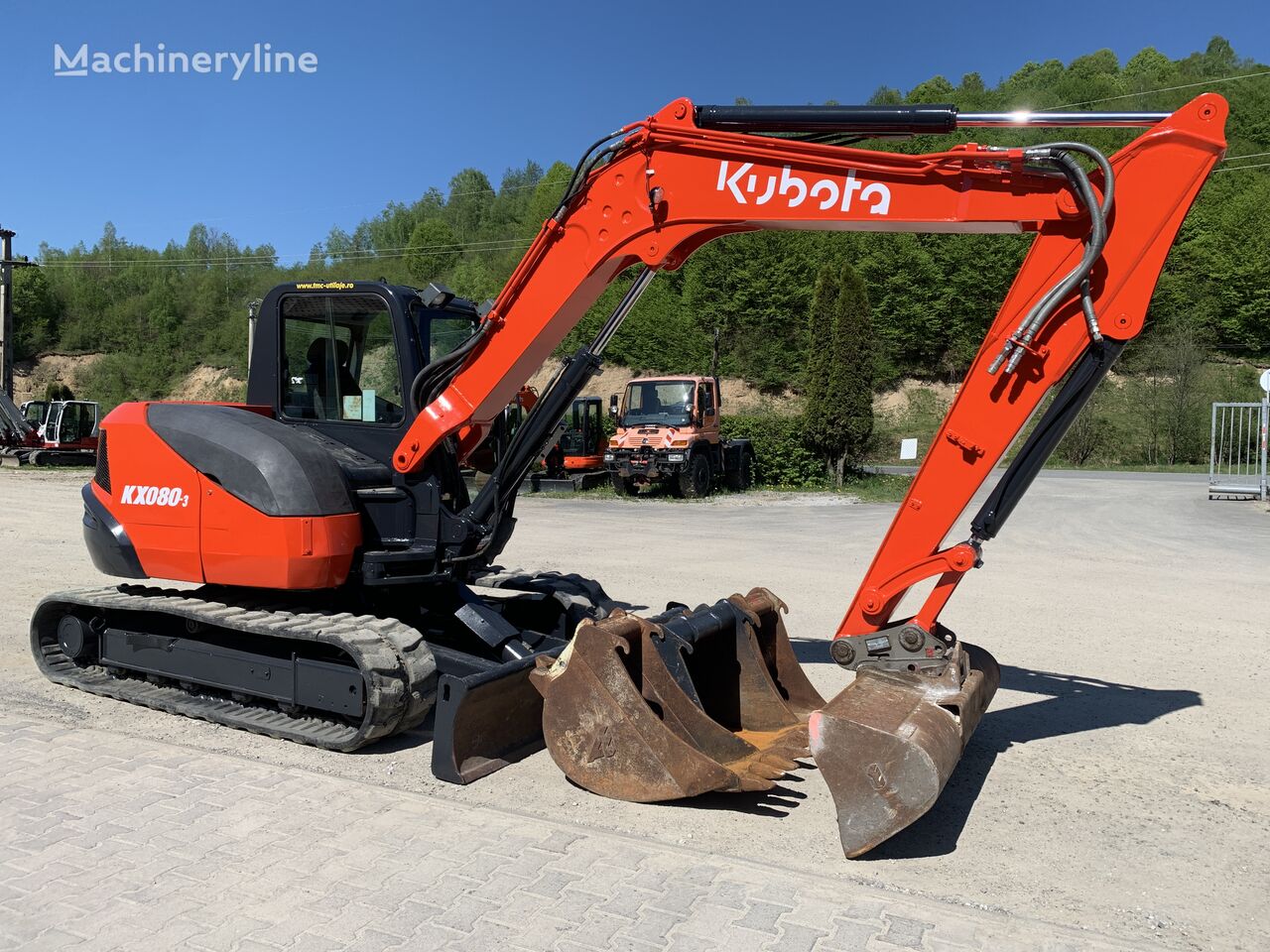 міні-екскаватор Kubota KX080-3