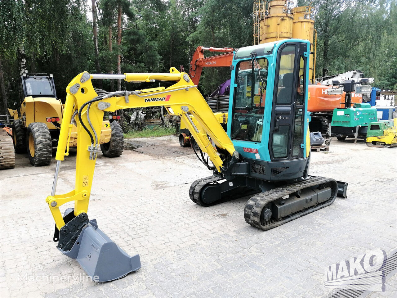 міні-екскаватор Yanmar Vio 25