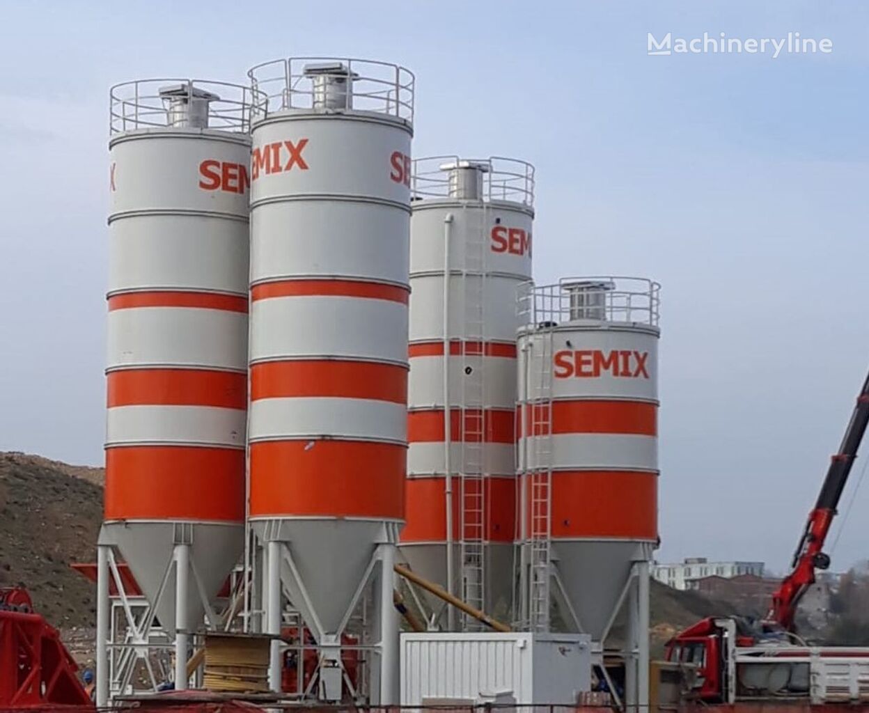 новий силос для цементу Semix Cement Silo