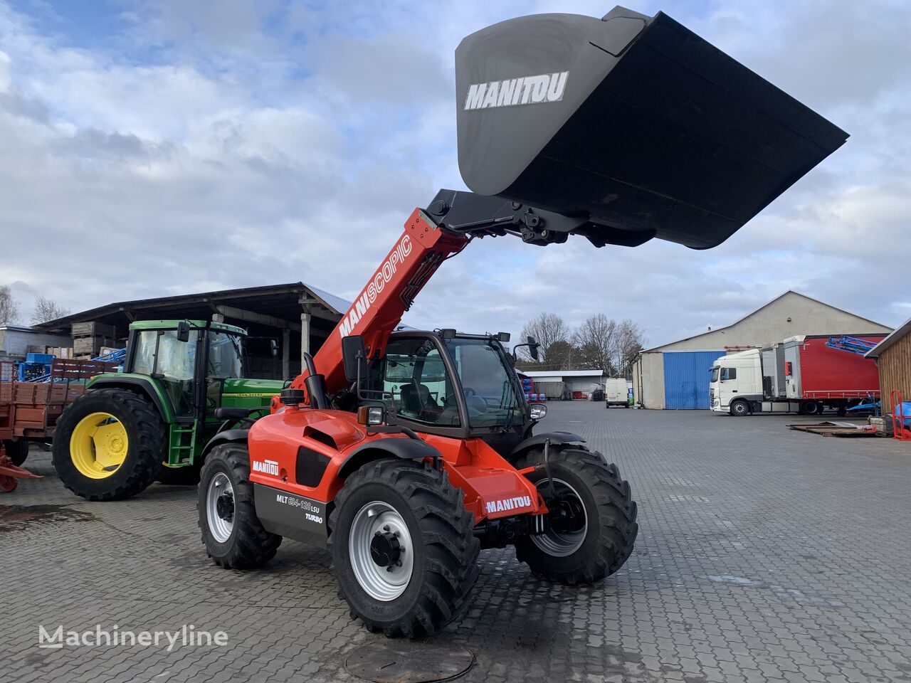 телескопічний фронтальний навантажувач Manitou MLT 634-120 LSU Turbo