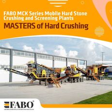 нова мобільна дробильна установка Fabo MCK-110 MOBILE CRUSHING & SCREENING PLANT | JAW+SECONDARY