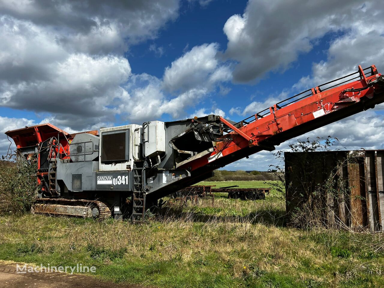 мобільна дробильна установка Sandvik QJ341