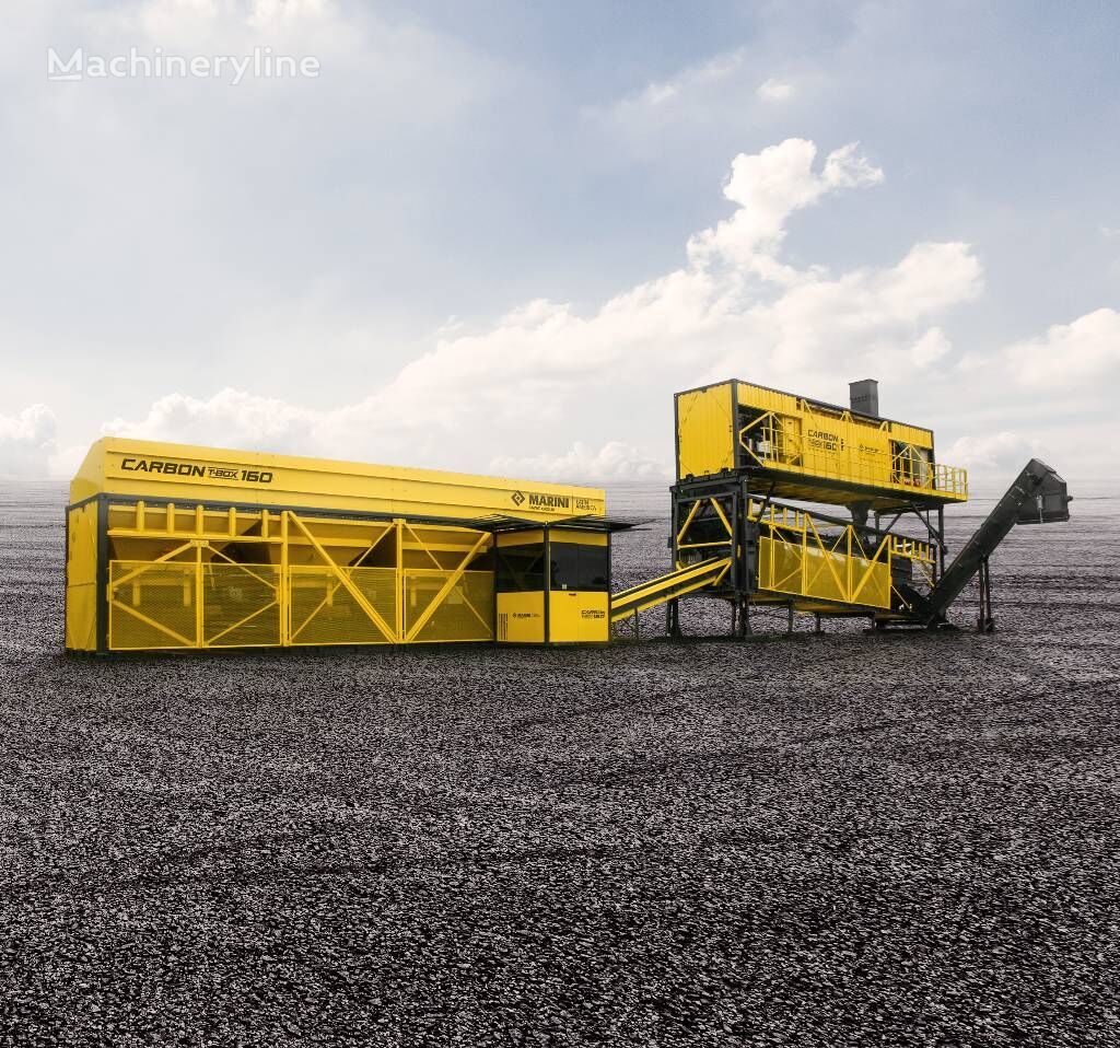 новый асфальтный завод Marini Carbon T-Max 160 mobile asphalt plant