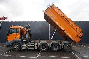 автокран MAN TGS 35.440 8X4 TIPPER WITH HMF 1643 Z2 CRANE 486.000KM