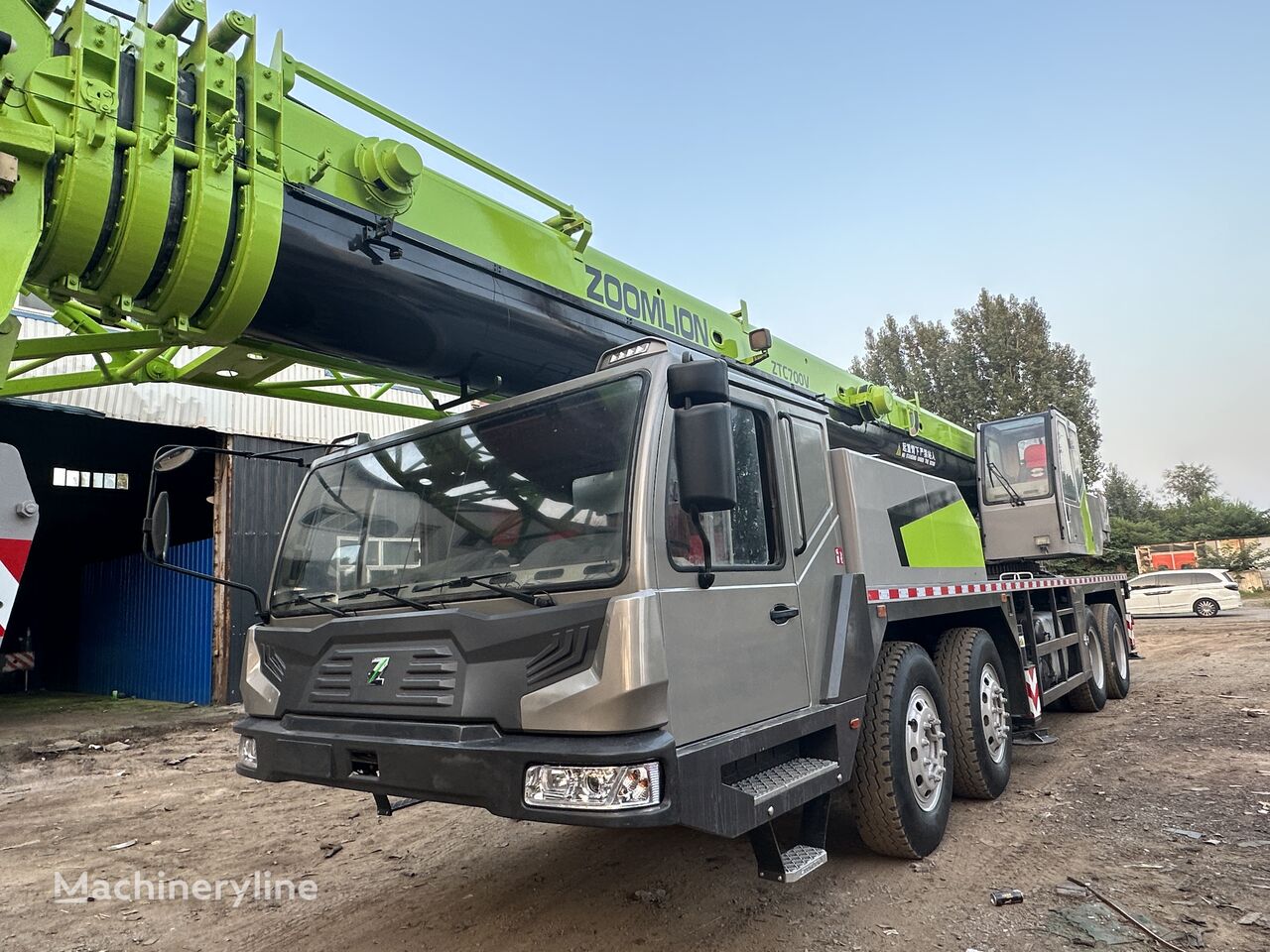 автокран Zoomlion Zoomlion ZTC700V 70 ton used hydraulic mounted mobile truck cran