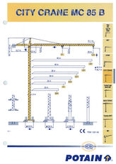башенный кран Potain MC 85