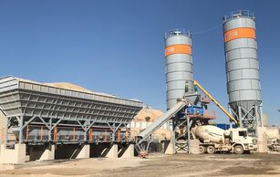 новый бетонный завод MRM 120 MOD BEKLETME BUNKERLİ SABİT, 120MOD TREMIE D'ATTENDE À AGRÉG
