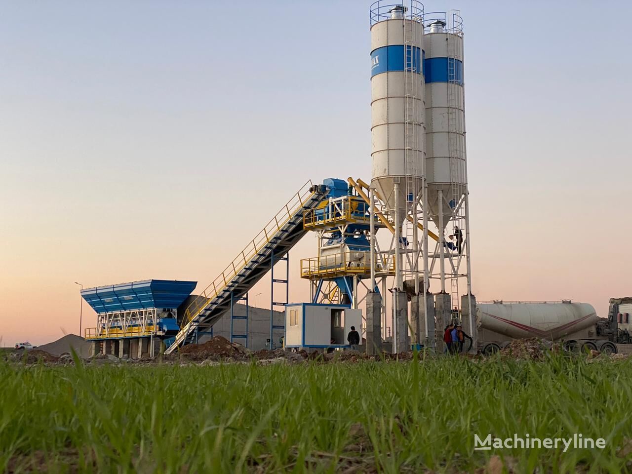 новый бетонный завод Promax STATIONARY Concrete Batching Plant PROMAX S130-TWN (130m/h)