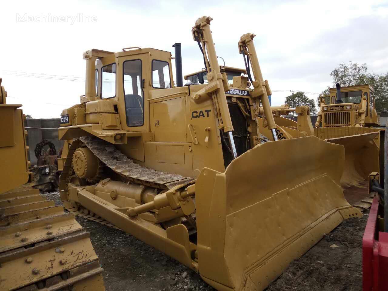 бульдозер Caterpillar D7H-II D7R по запчастям