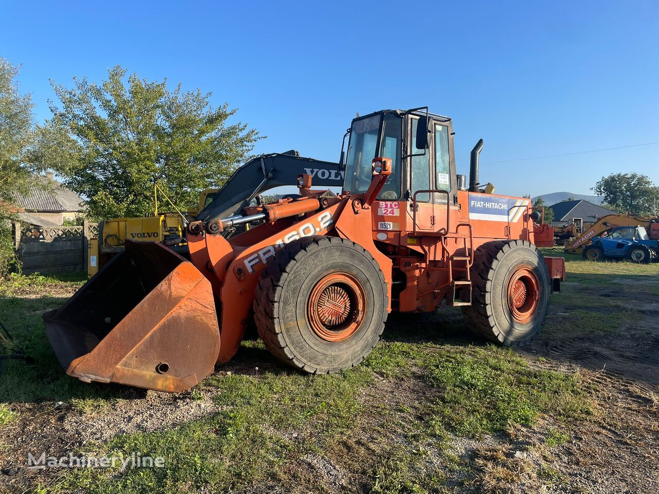 фронтальный погрузчик Fiat-Hitachi FR 160.2 по запчастям