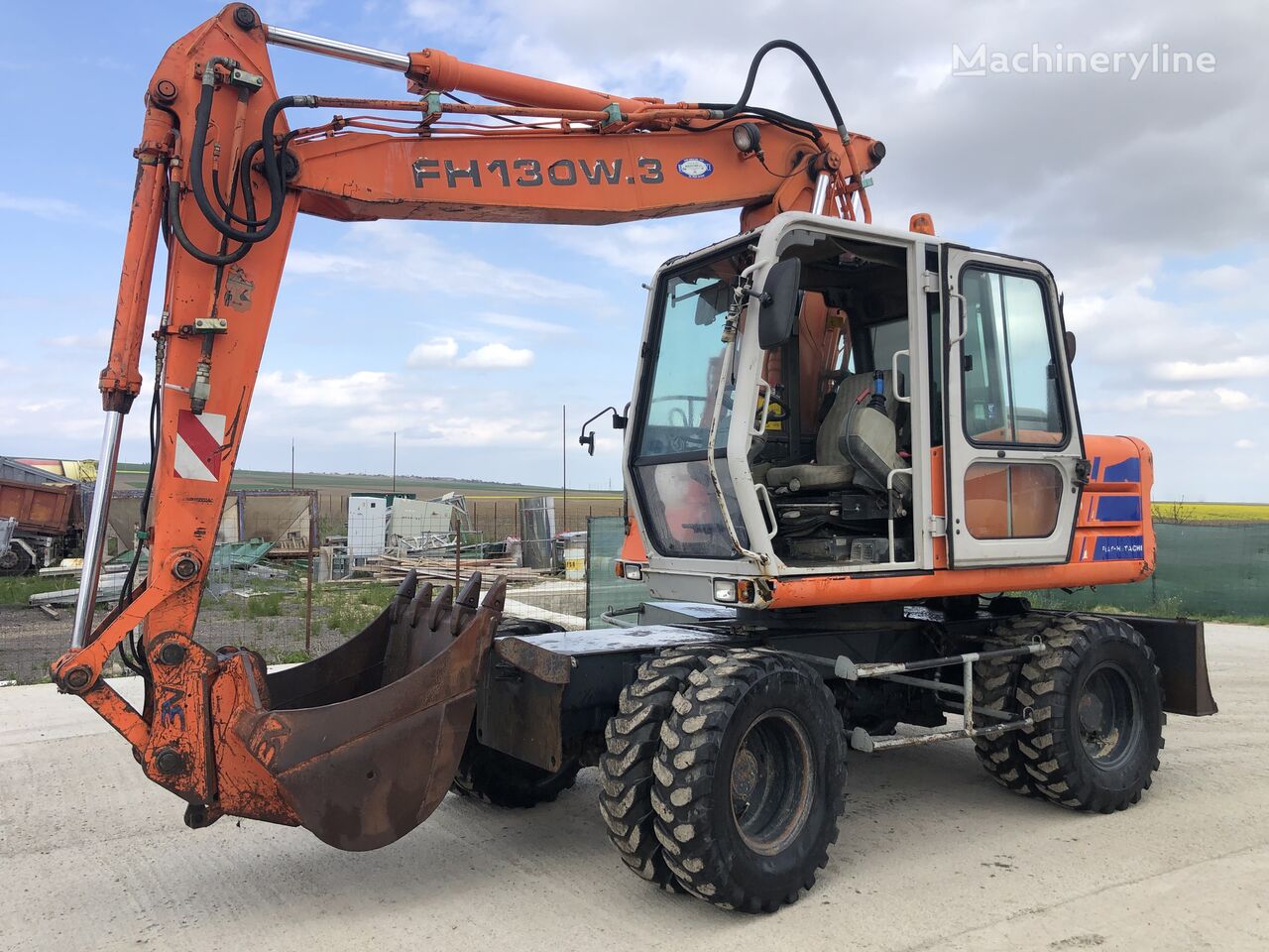 колесный экскаватор Fiat-Hitachi EX 145