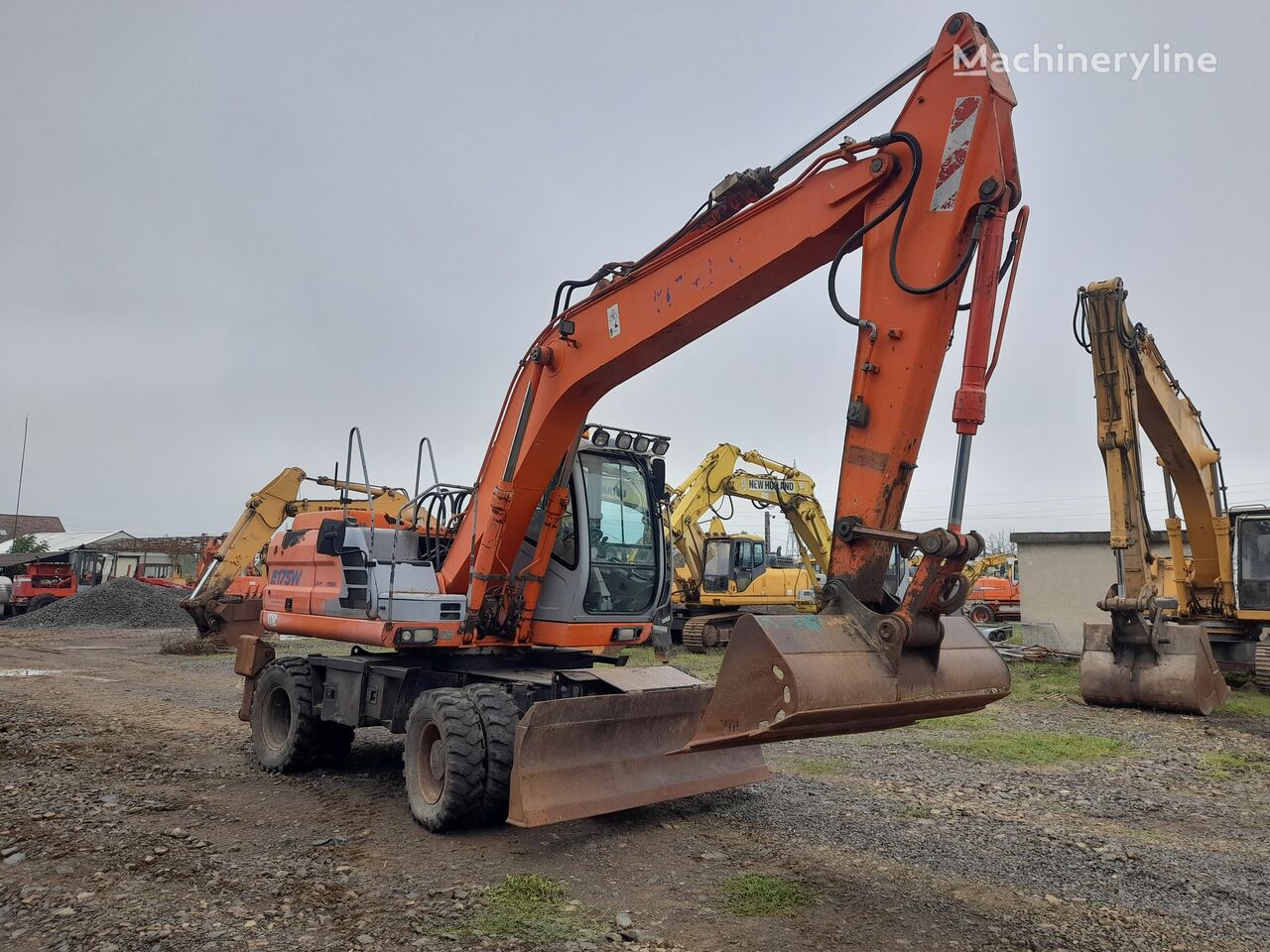 колесный экскаватор Fiat-Kobelco E175 W