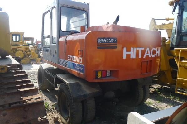 колесный экскаватор Hitachi EX100WD