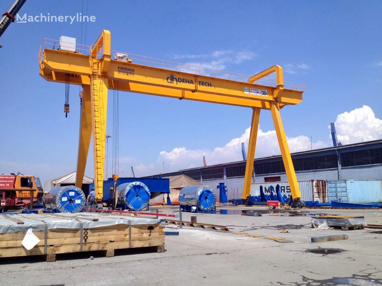 новый козловой кран Dewinch 50 TONS GANTRY CRANE BRAND NEW QUALITY DOUBLE BEAM GANTRY CRANE