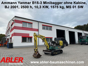 мини-экскаватор Yanmar B15-3 MS01 keine Kabine 1575 kg