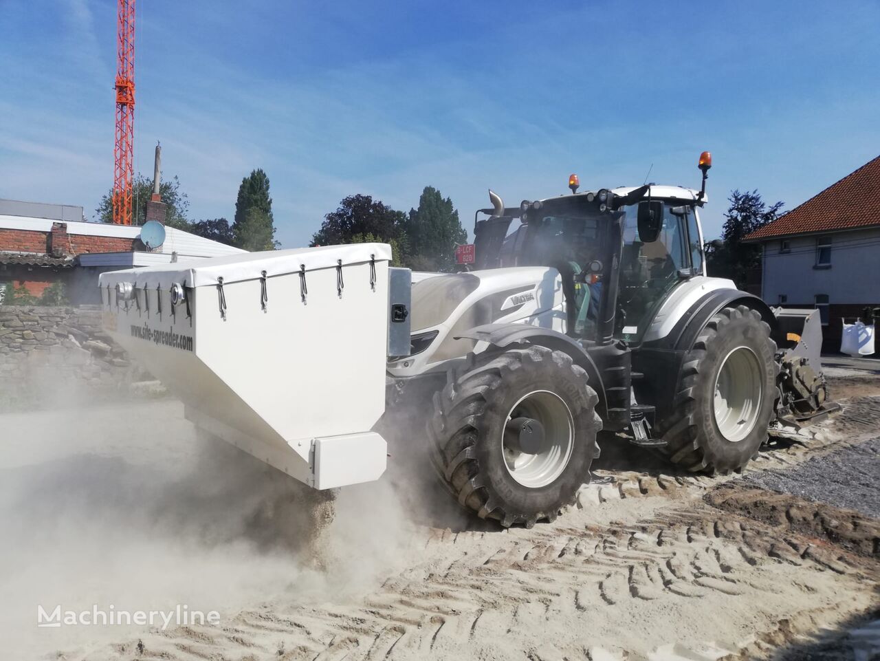 новый ресайклер amag  cementspreader