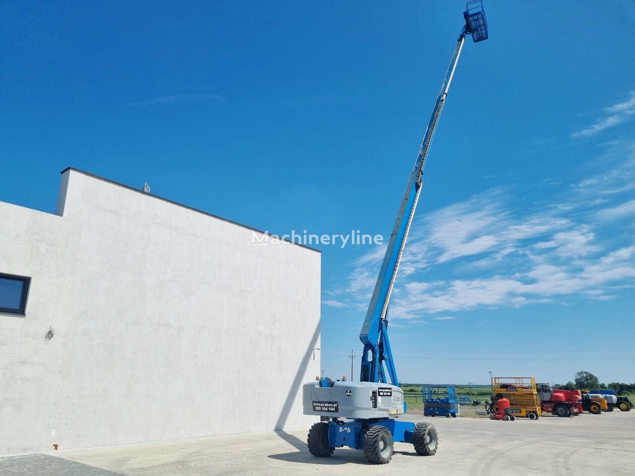 телескопический подъемник Genie S-85 S85 (JLG 860SJ) P489