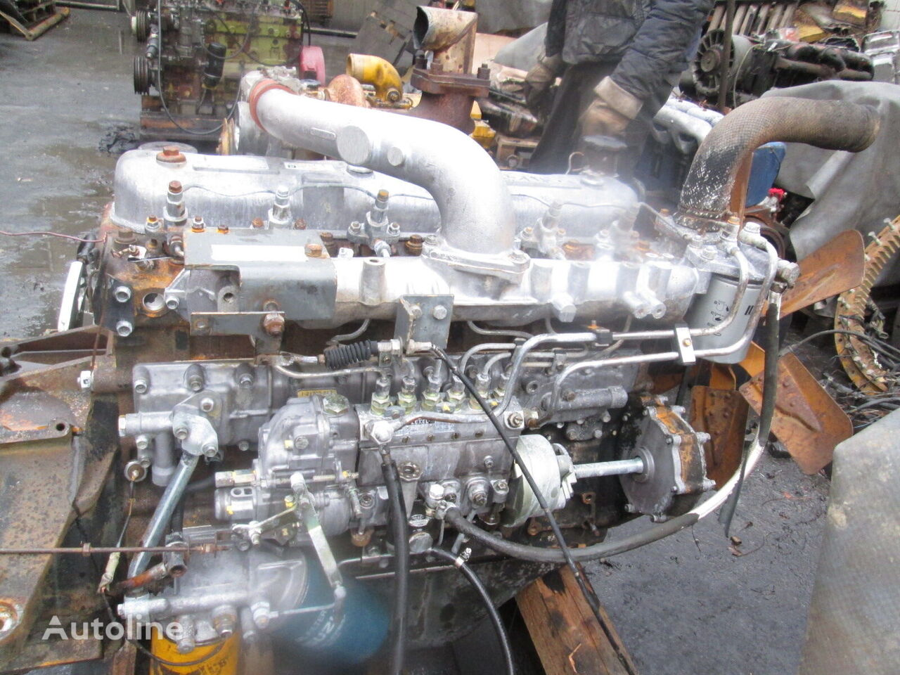 двигатель Isuzu 6BD1T для фронтального погрузчика